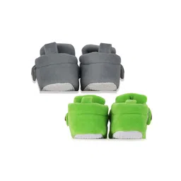 NESKA MODA Unisex Kids Cotton Booties image 3