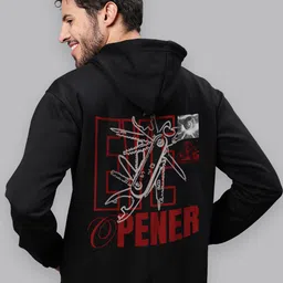 Mad Over Print Men Printed Hooded Sweatshirt-picture-16