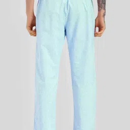 TCI Men Printed Cotton Mid Rise Lounge Pants image 5