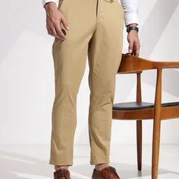 INVICTUS Men Slim Fit Formal Trousers-picture-27