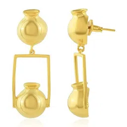 DZINETRENDZ Geometric Drop Earrings image 4