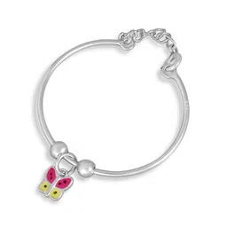 Tuanz Silver Jewelry Kids Pack Of 2 925 Silver Rhodium-Plated Bangle-Style Bracelet image 3