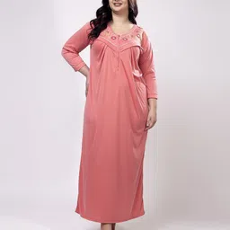 CHUI MUI Maxi Nightdress-image-82