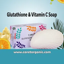 CARET ORGANIC 9 Pcs Glutathione & Vitamin C Skin Lightening Soap-75g Each image 4