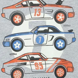 max Boys Typography 5 Printed Applique T-shirt image 3