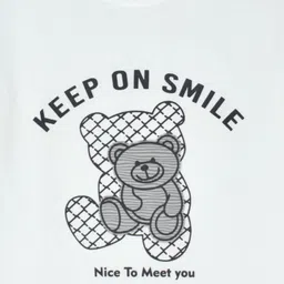 CAVIO Boys White Comfort Full Sleeve Printed Casual Shirt image 5