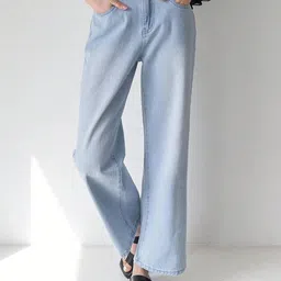 Kotty Women Straight Fit High-Rise Stretchable Jeans-picture-15