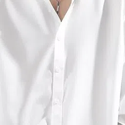 The Roadster Lifestyle Co Relaxed-Fit Spread Collar Cotton Shirt image 3