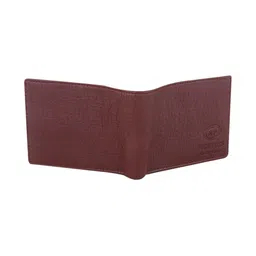 NICE PURSE Men Textured Zip Detail PU Two Fold Wallet image 5