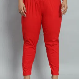 DEEPRA CREATION Women Relaxed Straight Leg Trousers-image-24