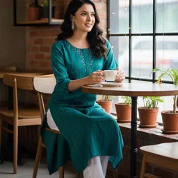 AADVIKA Women Embellished Kurta-picture-11