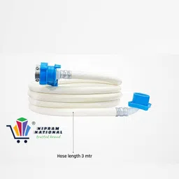 nipram national IFB Front Load Washing Machine intlet Hose Pipe Tube (3 Meter) IFB Front Load Washing Machine Intlet Hose Pipe (3 Meter) Hose Pipe-picture-11