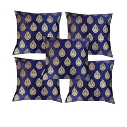 pink parrot Pinkparot Artsilk 12x12 inch cushion cover set of 5 pcs-picture-27