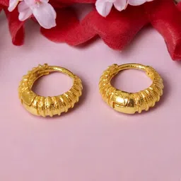 SHREE KRISHNA SHOPPING Gold-Plated Brass Earrings-picture-23