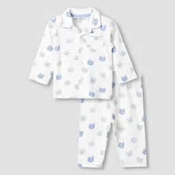 Juniors by Babyshop Boys Printed Cotton Night suit-picture-36