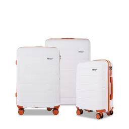 ACEPACK Unisex Airstream Signal Set Of 3 Textured Anti-Theft Zipper Trolley Bags image 1