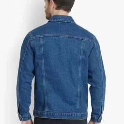 LINARIA Men Denim Jacket with Embroidered image 2
