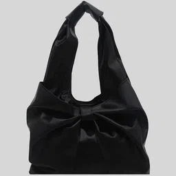LULU & SKY Women Solid Structured Bow Detail Shoulder Bag-picture-33