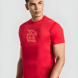 SZN Men Typography Printed T-shirt image 4