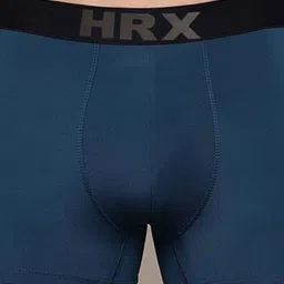 HRX by Hrithik Roshan Pack Of 2 Mid-Rise Short Trunks HRX-P1-TRUNK-AIRFORCE-GREY-S image 4