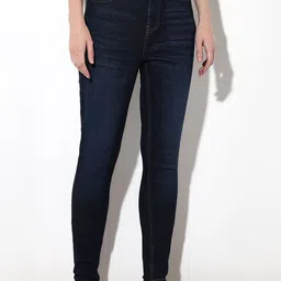 ONLY Women Skinny Fit High-Rise Light Fade Stretchable Jeans-picture-10