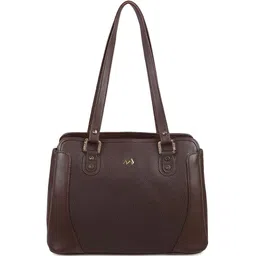 Metro Leather Structured Shoulder Bag image 3