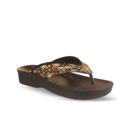 Aeroblu Women Printed Regular T-Strap Flats-picture-21