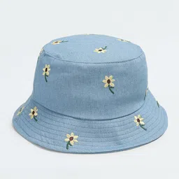 max Girls Floral Print Cotton Bucket Hat-image-53