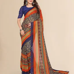 Moda Rapido Floral Printed Saree-picture-29