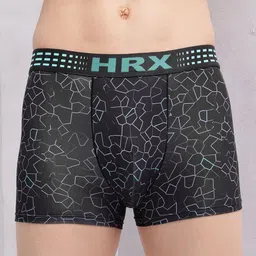 HRX by Hrithik Roshan Men Pack Of 2 Printed Antimicrobial TrunkHTO-PV-Print-104-114-S image 3