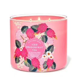 Bath & Body Works Iced Dragon Fruit Tea Scented 3-Wick Candle - 411 g-picture-23