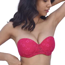 TFW Floral  Full Coverage Underwired Lightly Padded Push up Bra-image-0