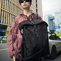 StyleCast x Revolte Unisex Solid Backpack image 2