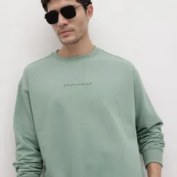The Roadster Life Co. Colourblocked Oversized Sweatshirt-image-84