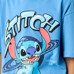 Juniors by Babyshop Boys Typography Printed Round Neck Drop Shoulder Cotton T-shirt image 5