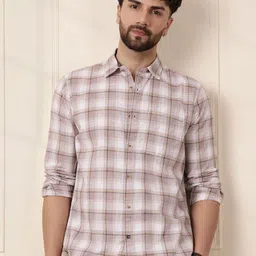 WROGN Men Comfort Opaque Checked Casual Shirt-picture-9