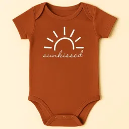 FURR BALLS Kids Pack Of 3 Printed Cotton Bodysuits image 5