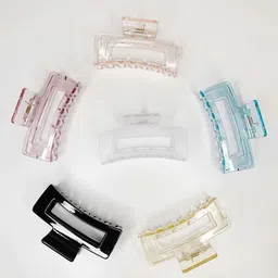 HYMT Women Set of 6 Claw Clip image 2