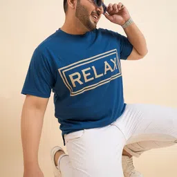 Sztori Men Typography Printed Round Neck T-shirt image 2