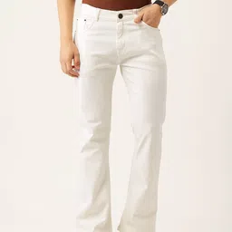 PARIS HAMILTON Men Mid-Rise Bootcut Stretchable Jeans-picture-34