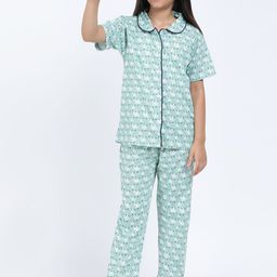 Elzoh Girls Printed Night suit-picture-46