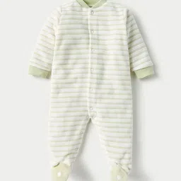 Juniors by Babyshop Boys Striped Sleepsuit-image-10