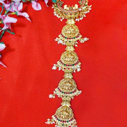 VAGHBHATT Women Beaded Hair Accessory Set of-picture-7