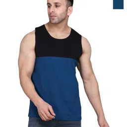 WOOSTRO Men Pack Of 2 Solid Round Neck Cotton Slim Fit T-shirts-image-40