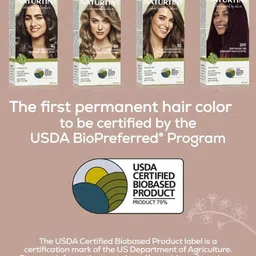 Naturtint Pure Grey Coverage Permanent Hair Color - 170 ml - 4G Golden Chestnut image 2