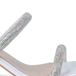 BLINDER Women Western Embellished Block Heels Sandals image 5