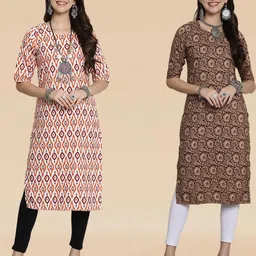 Ethnic basket Women Multi Kurtas-picture-41