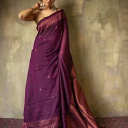 bigben textile Woven Design Designer Banarasi Saree-picture-34