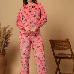 FABINALIV Women Printed Night suit image 1