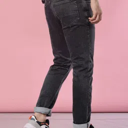 V-Mart Men Regular Fit Mid-Rise Light Fade Denim Stretchable Jeans image 2